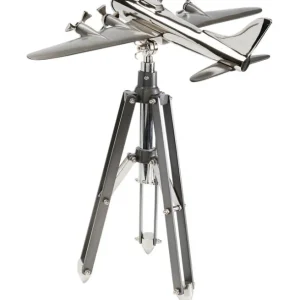 Fashion KARE Design Deco Object Plane Tripod 54cm