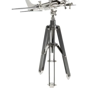 Fashion KARE Design Deco Object Plane Tripod 54cm