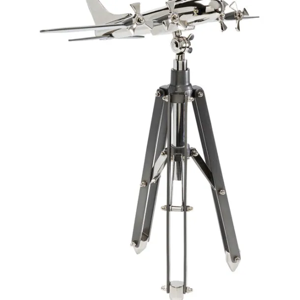 deco_object_plane_tripod__2.webp Fashion KARE Design Deco Object Plane Tripod 54cm