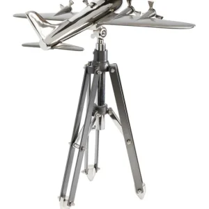 Fashion KARE Design Deco Object Plane Tripod 54cm