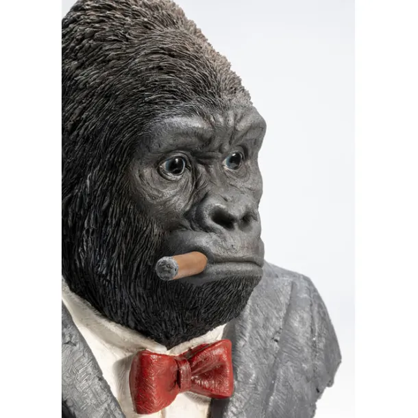 deco_object_smoking_goril_7.webp Best KARE Design Deco Object Smoking Gorilla 48cm