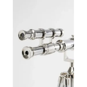 Best KARE Design Deco Object Telescope Silver 125cm