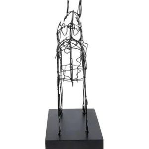 Outlet KARE Design Deco Object Wire Attack Dog 36cm
