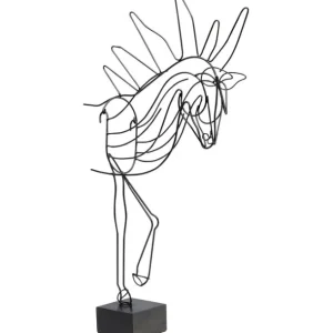 Online KARE Design Deco Object Wire Horse 51cm