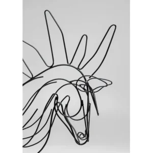 Online KARE Design Deco Object Wire Horse 51cm