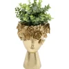 Sale KARE Design Deco Vase Flowercrown Gold 20cm