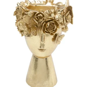 Sale KARE Design Deco Vase Flowercrown Gold 20cm