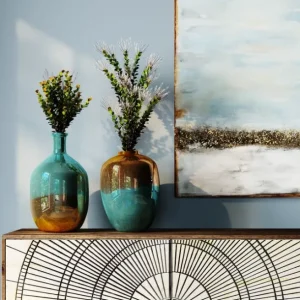 Clearance KARE Design Deco Vase Lizy Shine Multi 50cm