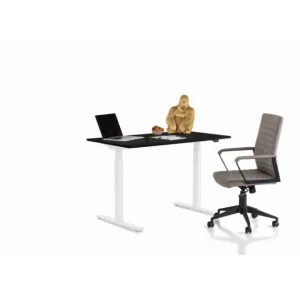New KARE Design Desk Office Smart White Black 120x70