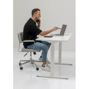 New KARE Design Desk Office White White 160x80
