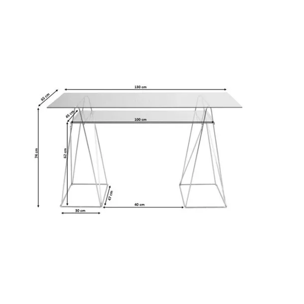 desk_polar_chrome__mm_tem_6.webp Discount KARE Design Desk Polar Chrome 8 mm tempered glass