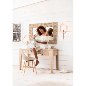 Best KARE Design Desk Puro 135x60cm 6Drawers
