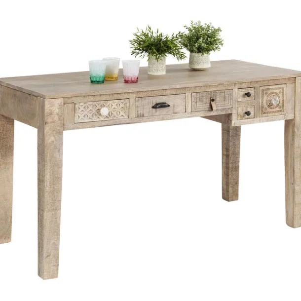 desk_puro_xcm_drawers_3.webp Best KARE Design Desk Puro 135x60cm 6Drawers