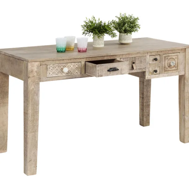 desk_puro_xcm_drawers_4.webp Best KARE Design Desk Puro 135x60cm 6Drawers