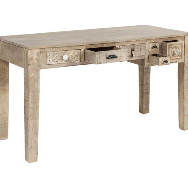 desk_puro_xcm_drawers_5.webp Best KARE Design Desk Puro 135x60cm 6Drawers