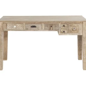 Best KARE Design Desk Puro 135x60cm 6Drawers
