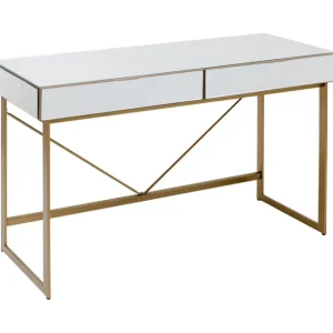 Outlet KARE Design Desk Soran Gold 120x50cm