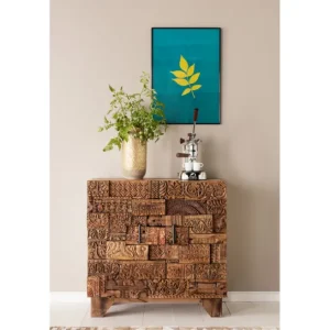 Best KARE Design Dresser Shanti Surprise Puzzle Nature 2 Doors