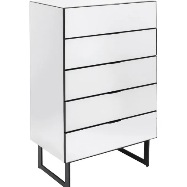dresser_soran__drawers_bl_1.webp Clearance KARE Design Dresser Soran 5 Drawers Black 65x114cm