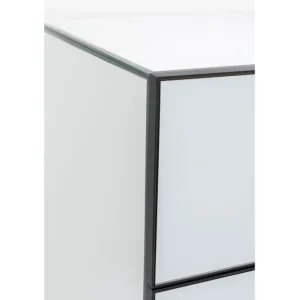 Clearance KARE Design Dresser Soran 5 Drawers Black 65x114cm