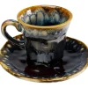 Discount KARE Design Espresso Cup Lio Dark Blue (2/part)