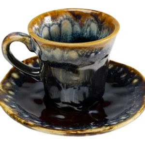 Discount KARE Design Espresso Cup Lio Dark Blue (2/part)