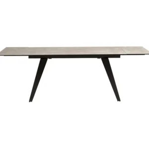 Clearance KARE Design Extension Table Amsterdam Dark 160(40+40)x90cm