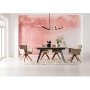 Clearance KARE Design Extension Table Amsterdam Dark 160(40+40)x90cm