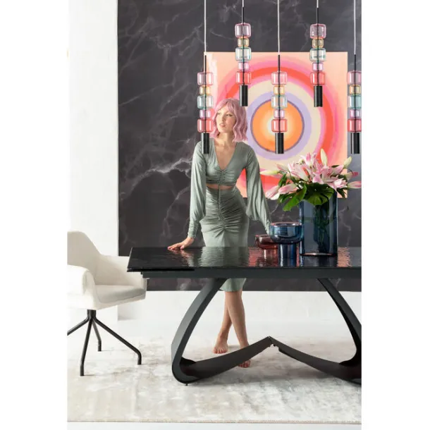 extension_table_bellagio__3.webp Discount KARE Design Extension Table Bellagio Bubble 180(40+40)x98cm