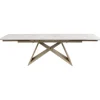 New KARE Design Extension Table Nelly Greige 180(40+40)x90cm
