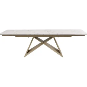 New KARE Design Extension Table Nelly Greige 180(40+40)x90cm