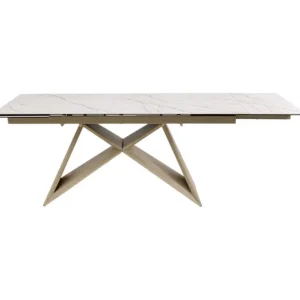 New KARE Design Extension Table Nelly Greige 180(40+40)x90cm