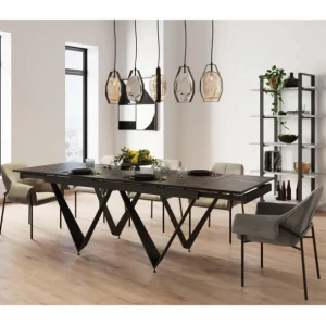 New KARE Design Extension Table Sandra 180(40+40)x90cm