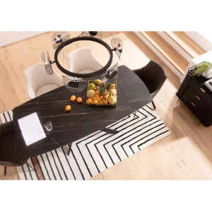 Discount KARE Design Extension Table Twist Black 120(30+30)x90cm