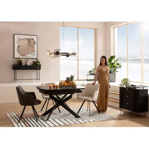 extension_table_twist_bla_3.webp Discount KARE Design Extension Table Twist Black 120(30+30)x90cm