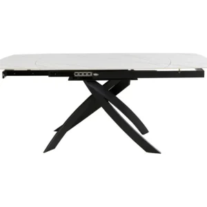 New KARE Design Extension Table Twist Onyx 120(30+30)x90cm