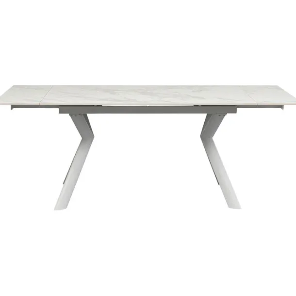 extension_table_xenia_whi_0.webp Fashion KARE Design Extension Table Xenia White 140(+30+30)x80cm