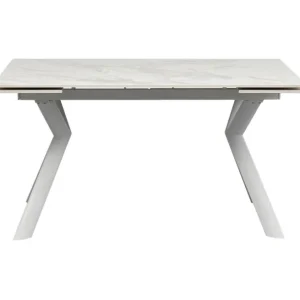 Fashion KARE Design Extension Table Xenia White 140(+30+30)x80cm