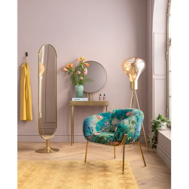 floor_mirror_curve_brass__2.webp Sale KARE Design Floor Mirror Curve Brass 40x170cm