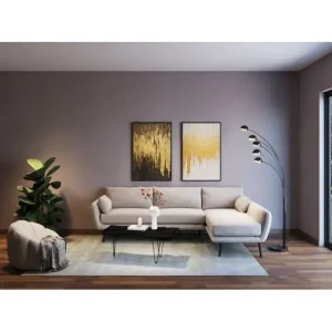 Hot KARE Design Framed Picture Abstract Black 80x120cm