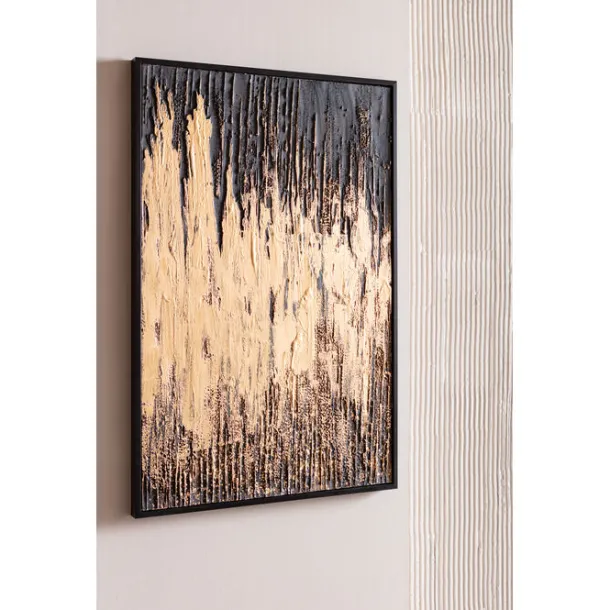 framed_picture_abstract_b_4.webp Hot KARE Design Framed Picture Abstract Black 80x120cm
