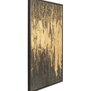 Hot KARE Design Framed Picture Abstract Black 80x120cm