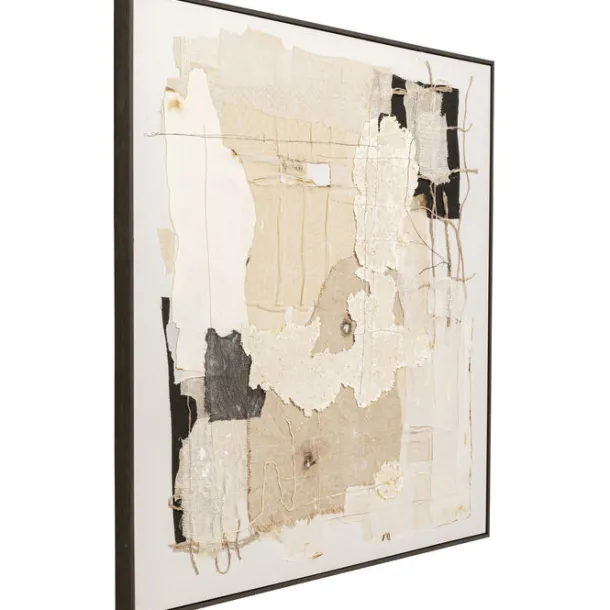 framed_picture_arty_colla_1.webp Fashion KARE Design Framed Picture Arty Collage 120x120cm