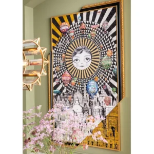 Hot KARE Design Framed Picture Balloons 160x260cm