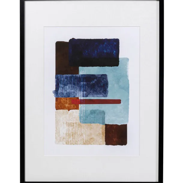 framed_picture_box_back_b_0.webp Clearance KARE Design Framed Picture Box Back Blue 60x80cm