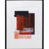 Fashion KARE Design Framed Picture Box Back Red 60x80cm