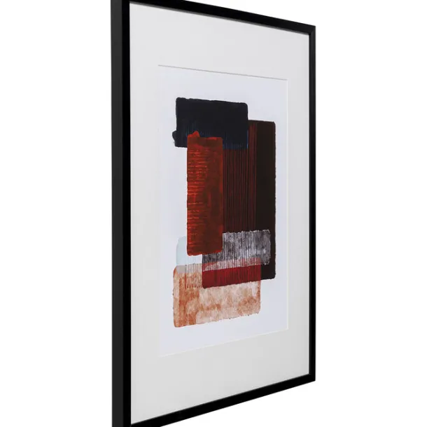 framed_picture_box_back_r_2.webp Fashion KARE Design Framed Picture Box Back Red 60x80cm