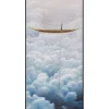 Fashion KARE Design Framed Picture Cloud Boat 60x120cm