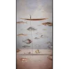 Outlet KARE Design Framed Picture Cloud Fisherman Boat 60x120cm