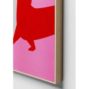 Hot KARE Design Framed Picture Dog Frankie (2/Set)